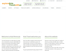 Tablet Screenshot of kolatravel.com
