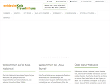 Tablet Screenshot of kolatravel.de